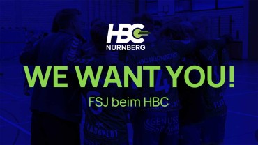 Freiwilliges Soziales Jahr (FSJ) beim HBC Nürnberg
